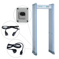 Barre d'alarme LED Double Infrarouge Intelligent Security Walk Through Metal Detector